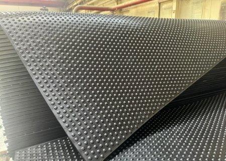Production of Stud Rubber Stable Mat