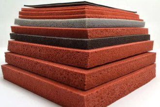 Fabric Silicone Foam sheet