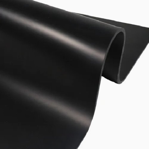 Black 3mm SBR Rubber Sheet 
