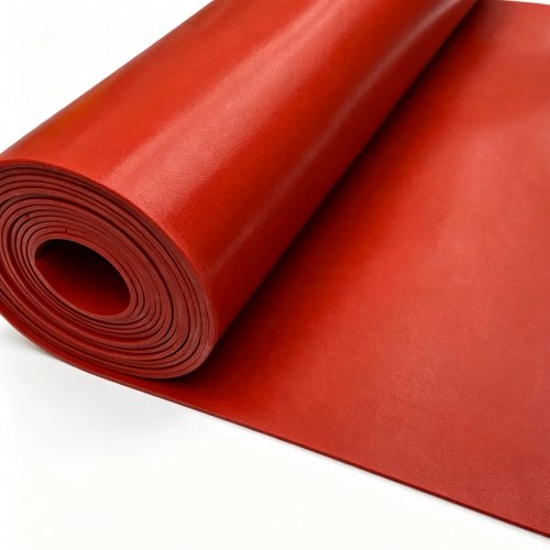Red Metal Detectable Silicone Sheeting