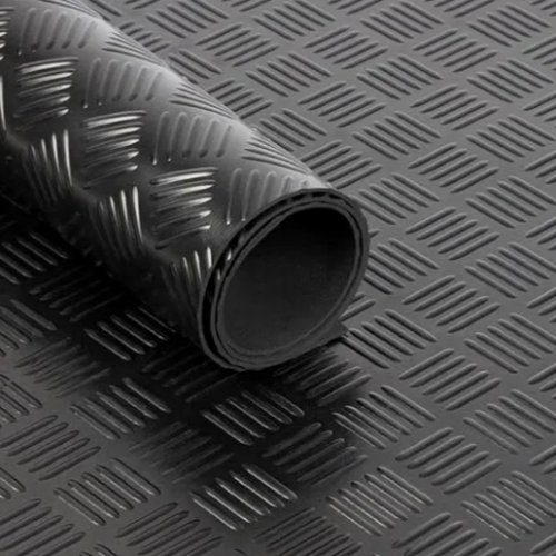 High Quality Checker Plate Rubber Flooring