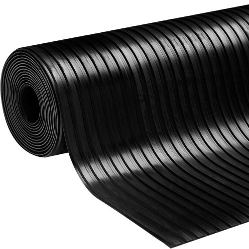 Anti-Slip Wide Rib Rubber Flooring