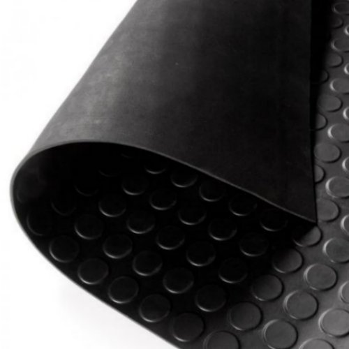 Round Stud Rubber Flooring