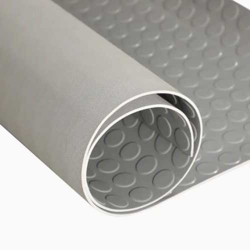 Anti Slip 3mm Gray Stud Rubber Mat