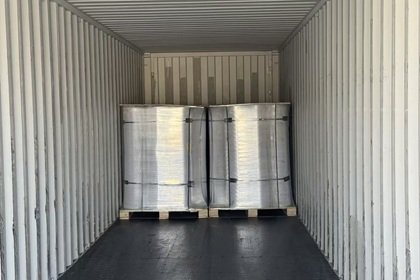  Rubber Sheet Rolls Container Loading Finished for Export