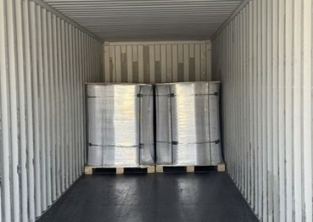  Rubber Sheet Rolls Container Loading Finished for Export