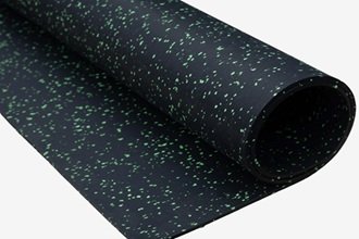 Gym rubber roll