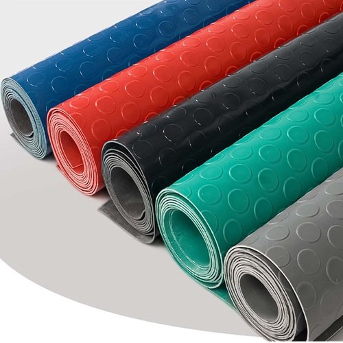 Non‑slip PVC coin flooring mat roll