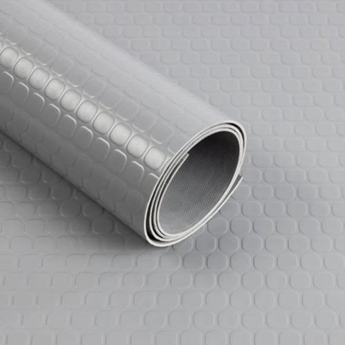 Industrial PVC Square‑Pattern Anti‑Slip Flooring