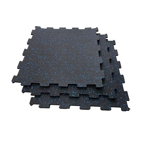 Shock Absorbing Puzzle Interlock Rubber Gym Mat