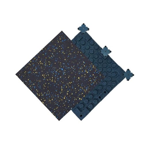 Heavy Duty Connector Gym Rubber Tile JINGMEI