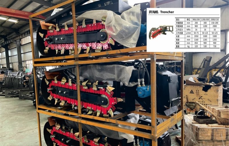 La versatilidad de una minicargadora con zanjadora