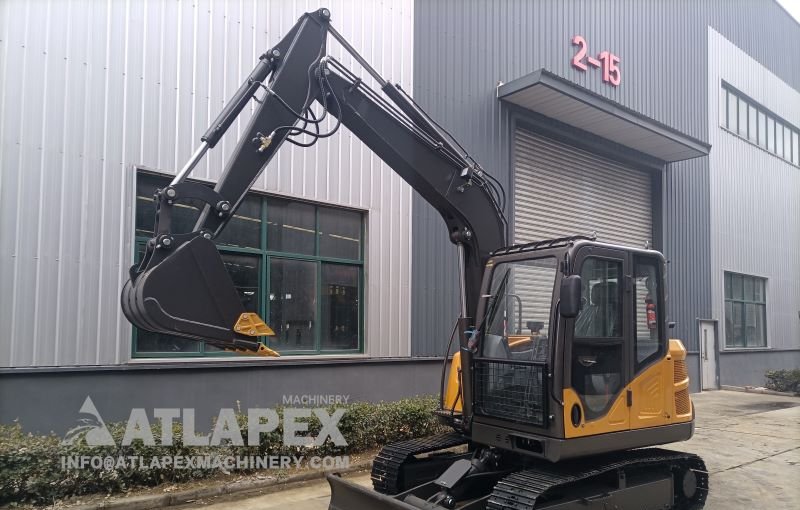 Presentamos la Excavadora sobre Orugas APX65: Potencia Compacta para Trabajos de Precisión