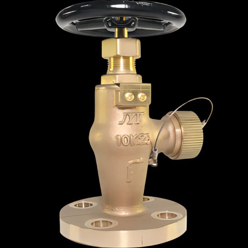 JIS F7334B 5k10K Marine Cast Bronze  Hose Angle Valve