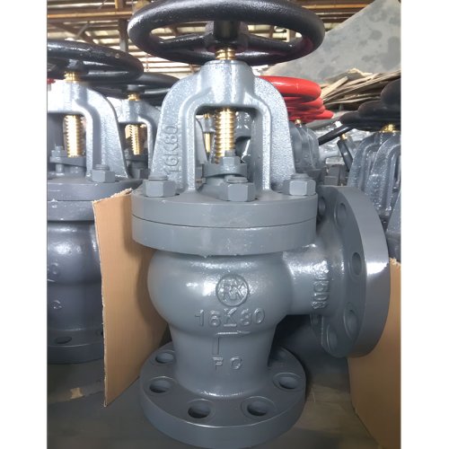 JIS F7310 16K Marine Cast Iron Angle Valve
