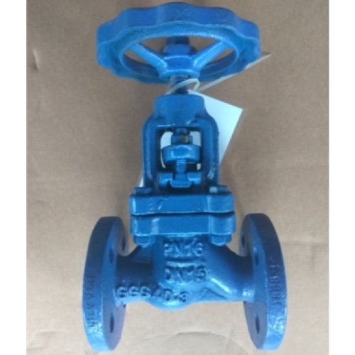 DIN marine cast iron/ductile iron straight stop valve PN10