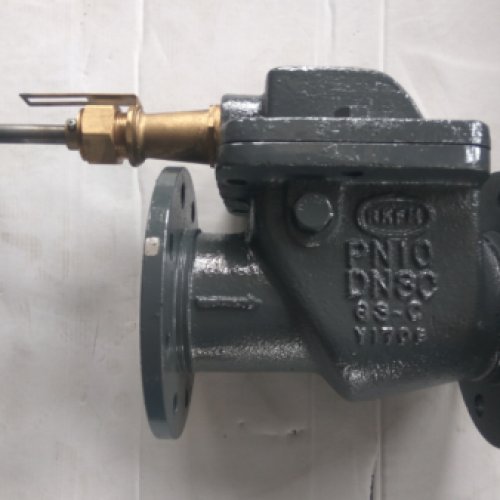 DIN marine cast steel straight-through anti-wave valve PN10
