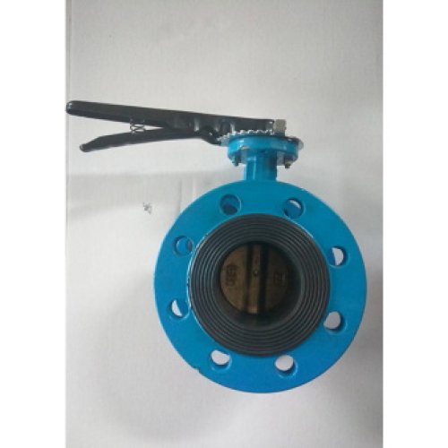 DIN marine cast iron/ductile iron/cast steel double flange butterfly valve PN10/PN16