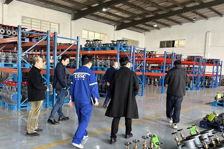 Welcoming Our Valued Customers from Beihai Shipyard to QINGDAO RONGKANG VALVE