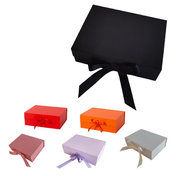 ​Flip Gift Box Magnetic Folding Gift Box with Ribbon