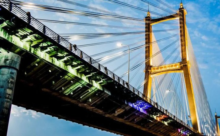 Puente De Estructura De Acero De Arco Prefabricado