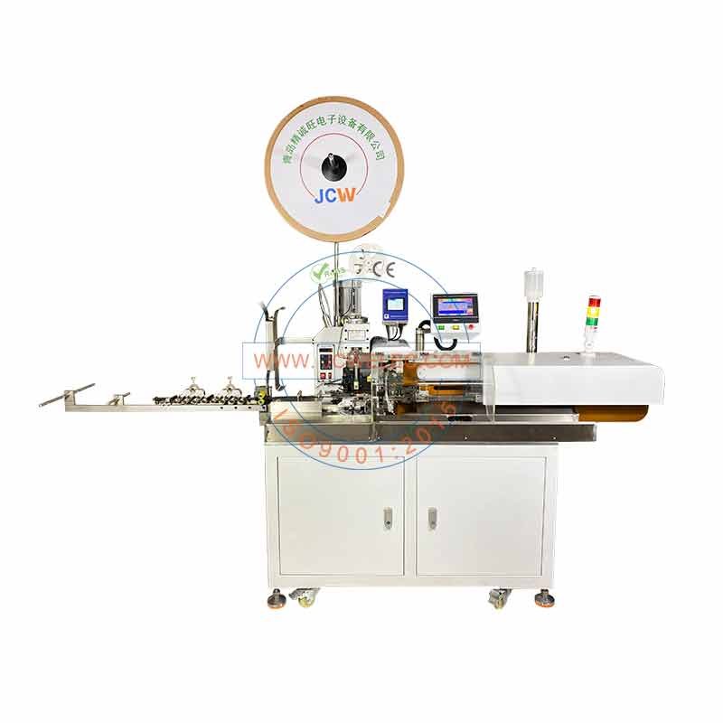 Fully-auto 5 Wires Terminal Crimping and Wire Tinning Machine