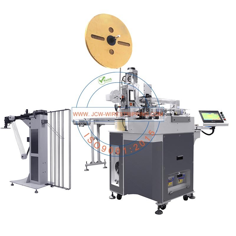 Automatic Single Wire Sealing Crimping to Tinning Machine