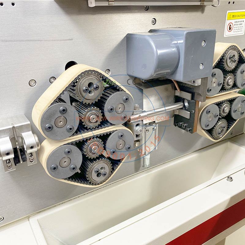 Automatic Multiconductor Cable Cutter Stripper Stacker JCWelec