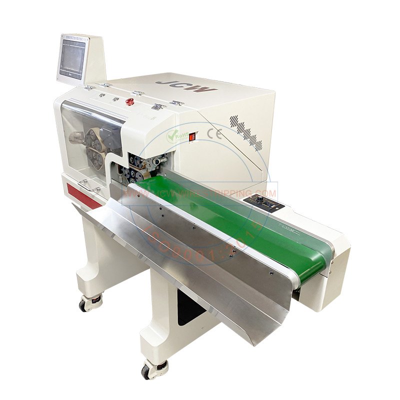Automatic Multiconductor Cable Cutter Stripper Stacker JCWelec