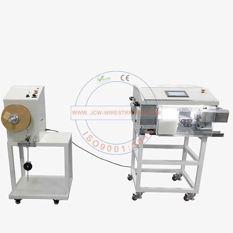 15mm Length Coax Cable Automatic Cut and Strip Machine