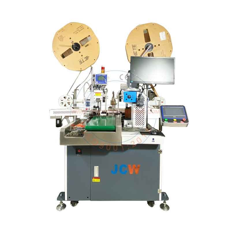 High-end Vision Detect 2-sided Wire Cut Strip and Terminate Machine