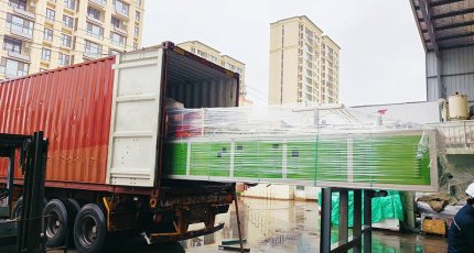 Shipping of ABS profile equipment ordered by foreign customers!