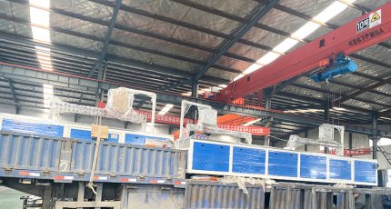 Article 4 delivery of wood plastic equipment