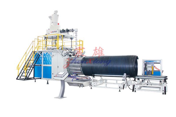 HDPE Large Diameter Hollowness Wall Winding Pipe Production Line