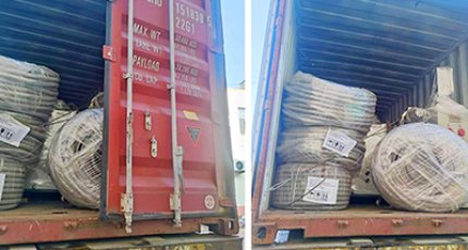 Our Single-Wall Corrugated Pipe Extrusion Line has been successfully shipped!