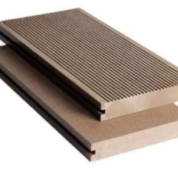 3D online embossed mixed color solid WPC floor