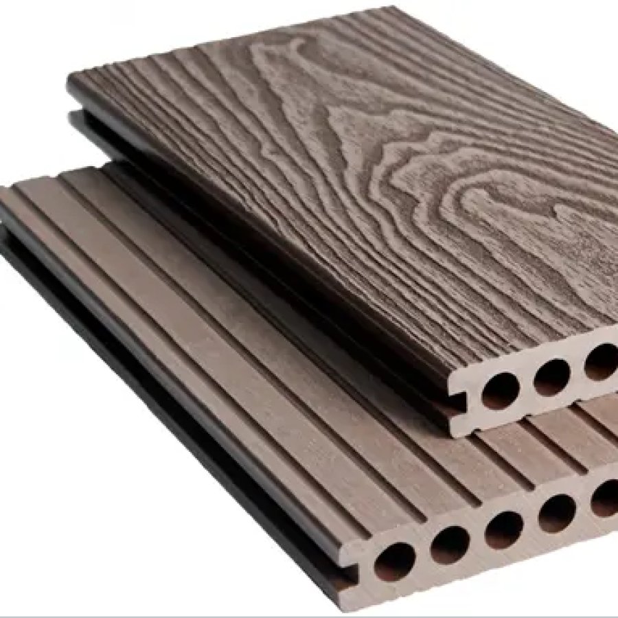 Cheap and environmentally friendly co-extruded composite WPC flooring