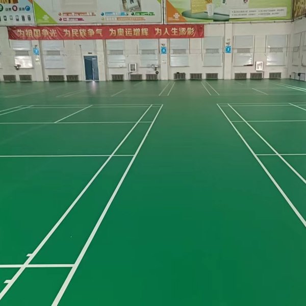 Badminton court PVC rubber floor mat
