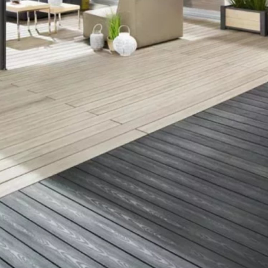 Outdoor courtyard wpc flooring