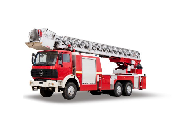 Aerial Ladder Fire Truck 