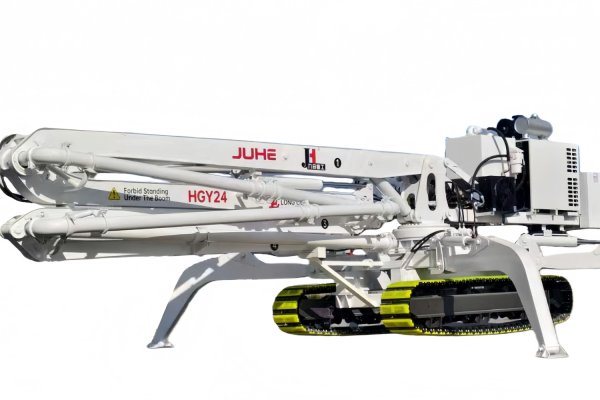 HGL23-4M Crawler hydraulic concrete placing boom