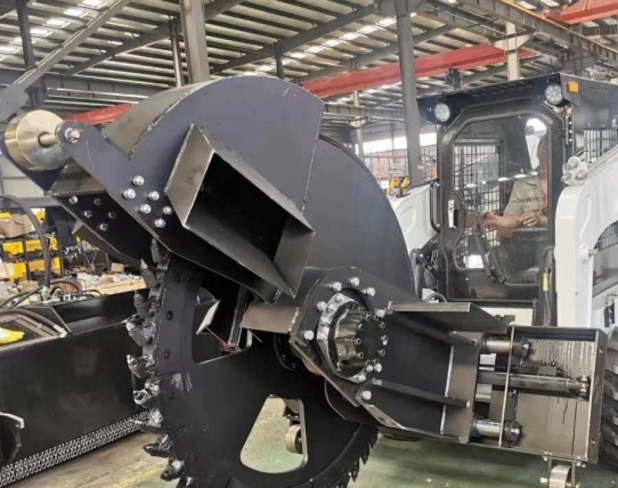 ATLAPEX skid steer Wheel Saw