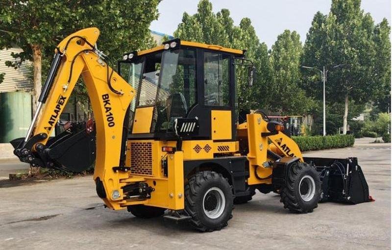 ATLAPEX's BKA100 Backhoe Loader: A Game - Changer with Xinchai498 Engine