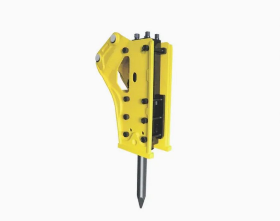 Backhoe Loader Attachment -- Hydraulic Breaker