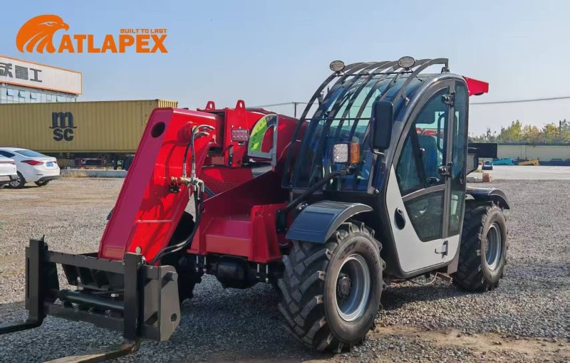 ATLAPEX TELE25 Telehandler: Intelligent, Safe, and Efficient Handling Solution