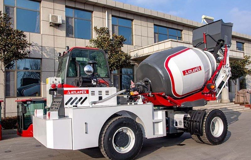 ATLAPEX Self-Loading Concrete Mixer AL 7500: Elevate Construction Efficiency with Integrated All-Round Performance