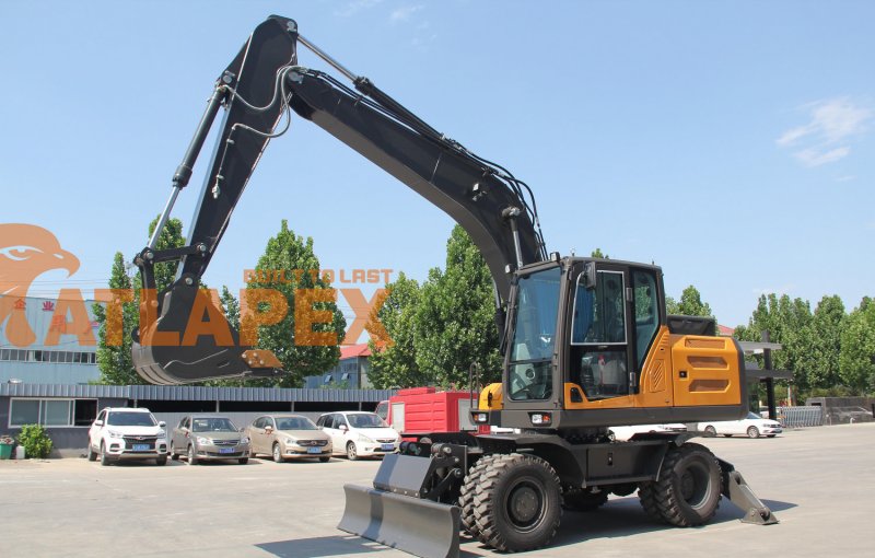 APX180W Wheel Excavator — Powerful, Efficient, and Versatile