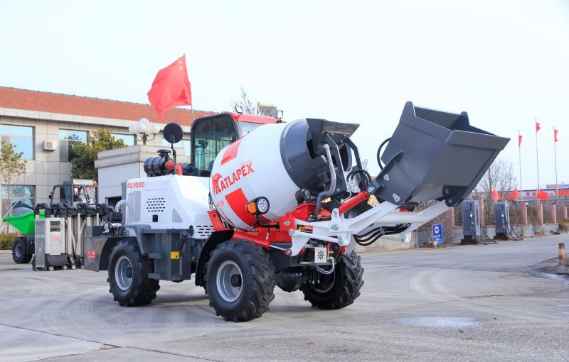 ATLAPEX AL1000 Self-Loading Concrete Mixer: Efficiency Redefined
