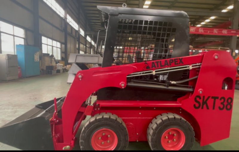 ATLAPEX  SKT38 Wheeled Skid-Steer Loader: The Versatile Powerhouse for Construction Sites