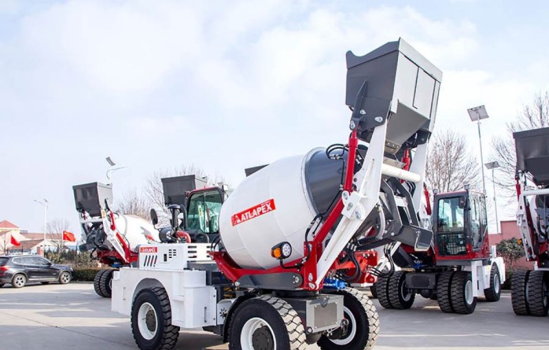 Compact Powerhouse for Confined Sites: AL 1000 Self-Loading Concrete Mixer